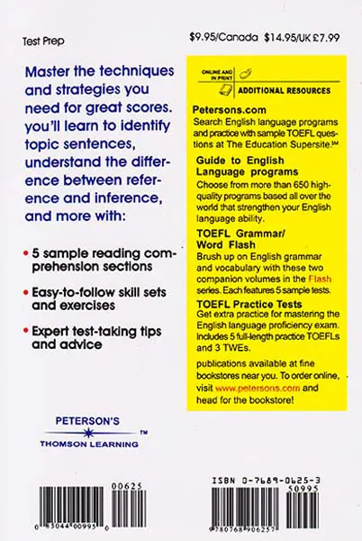 TOEFL READING FLASH